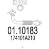 MTS 01.10183 Exhaust Pipe